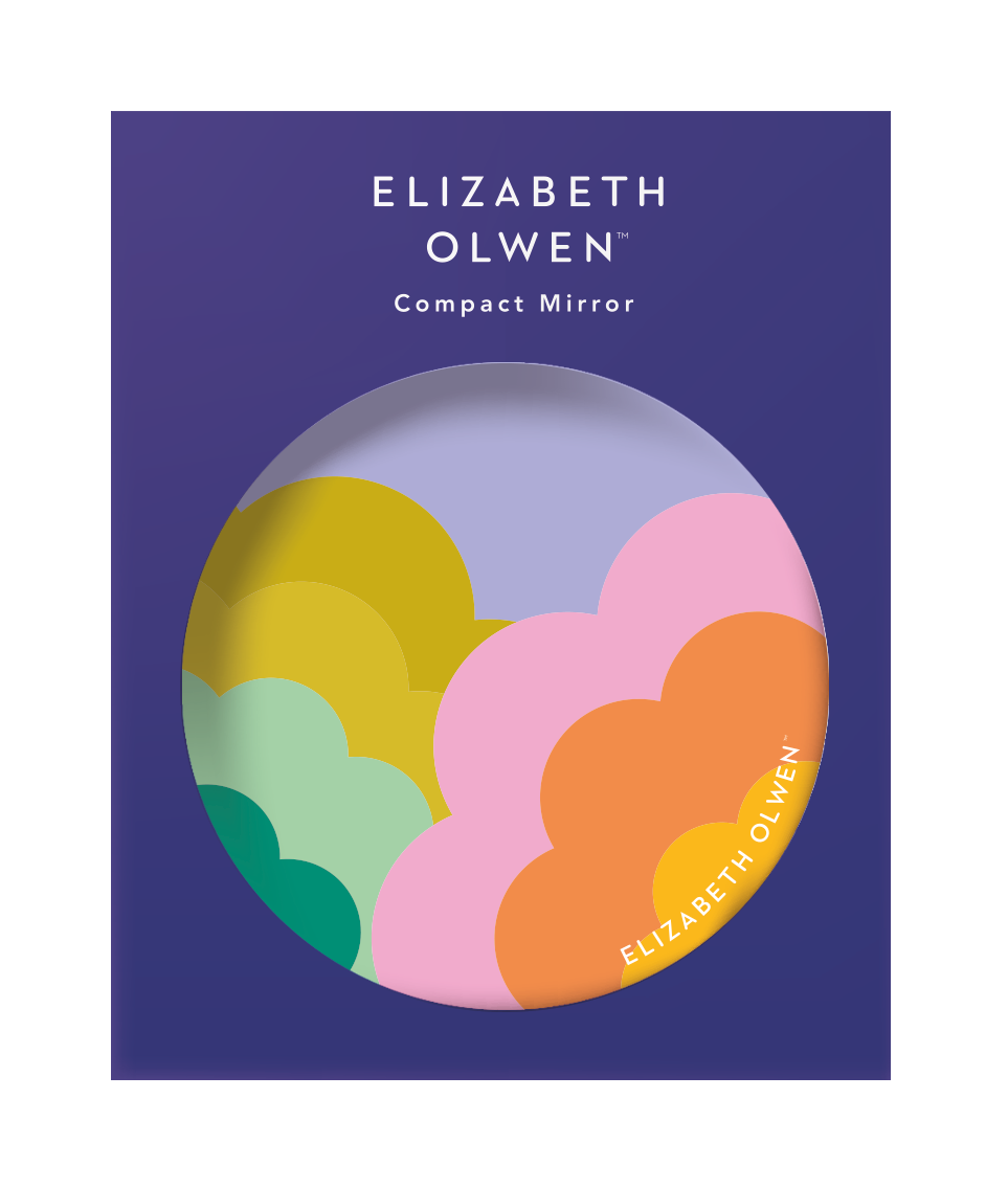 Parkwood Springs – wholesale Compact mirror – Elizabeth Olwen - Compact Mirror - Happy Skies0