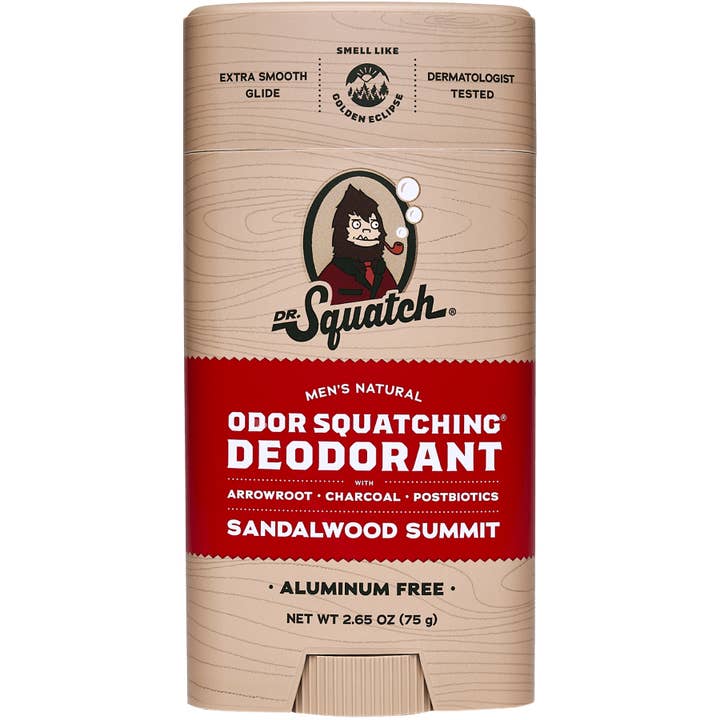 Sandalwood Summit Deodorant - 6 Units for wholesale by Dr. Squatch