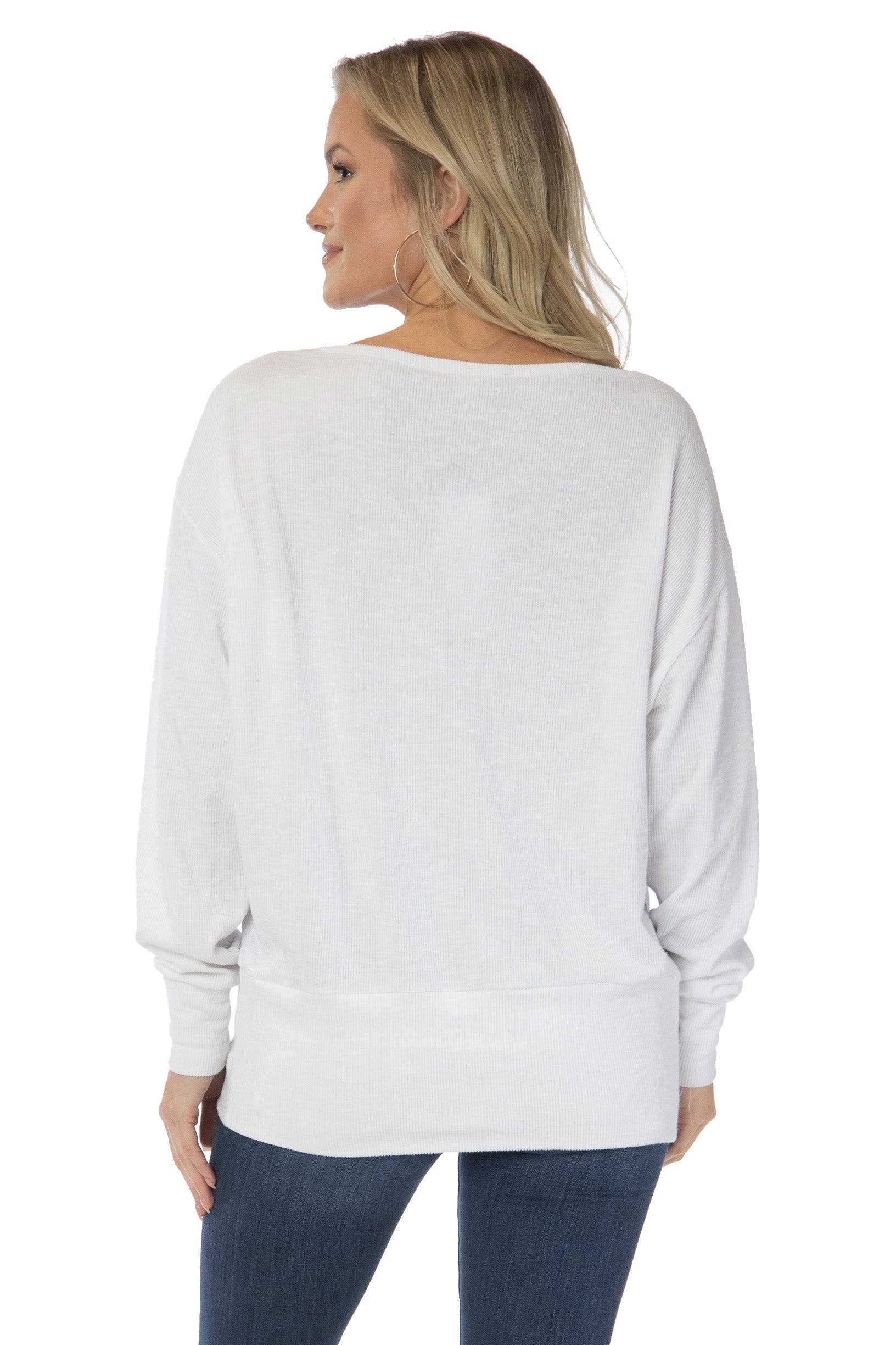 Flying Colors Apparel - Wholesale Knit Top - Women's - West Virginia Mountaineers Lainey Tunic4