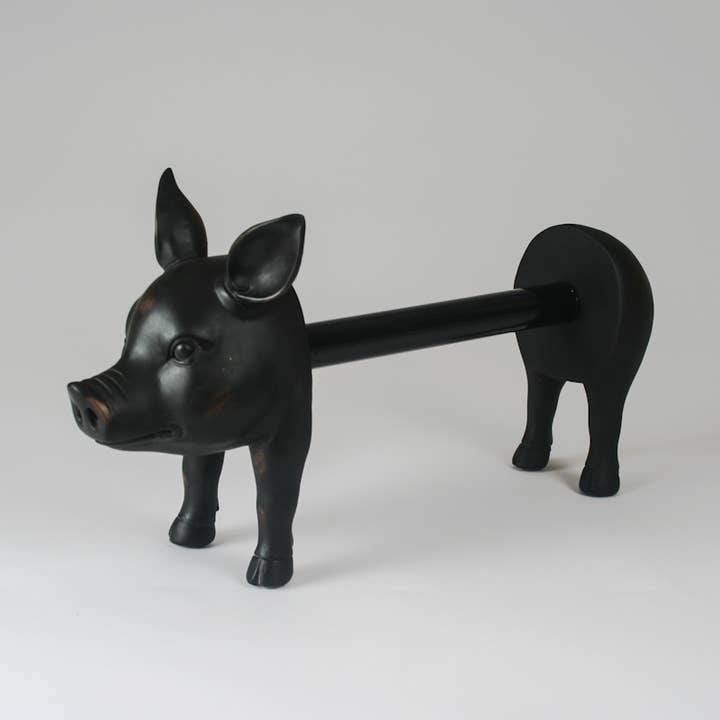 Originals International Ltd - Wholesale Paper Towel Holder - Pig Kitchen Roll Holder