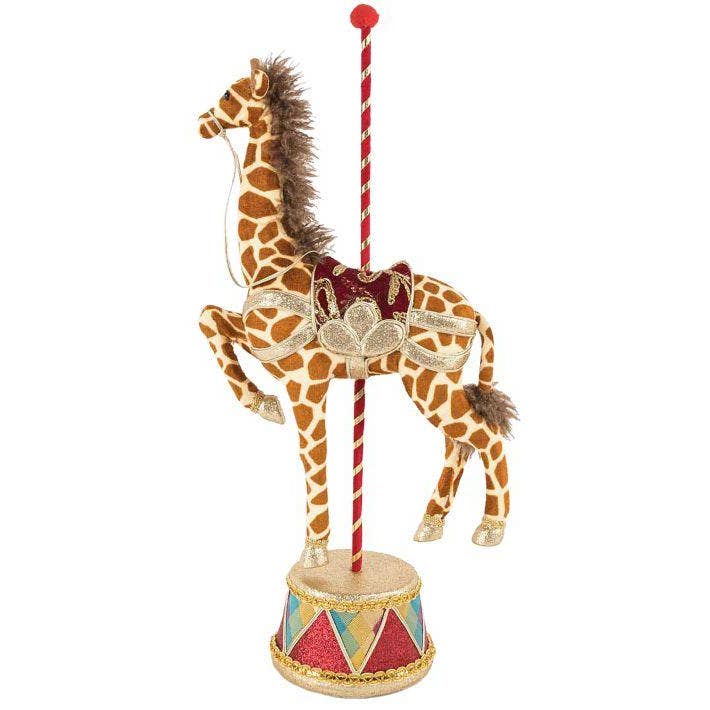 Christmas Carousel Collection - 23.5" Giraffe for wholesale by Dunn Deals