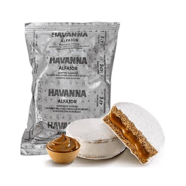 Casacella Foods - Wholesale Chocolate Covered Sweets - Havanna White Chocolate Alfajores 11.6 oz – 12/case1