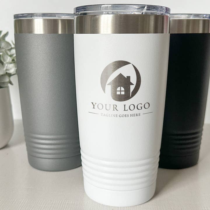 Personlig 20oz. Lasergraverad anpassad Ringneck Tumbler för wholesale av BrownCow Creatives
