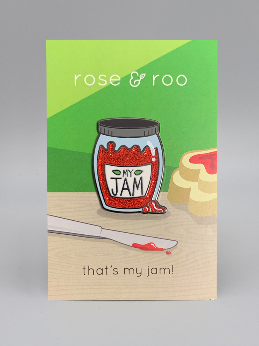 rose & roo - Wholesale Lapel Pin/Button - That’s My Jam Enamel Pin0