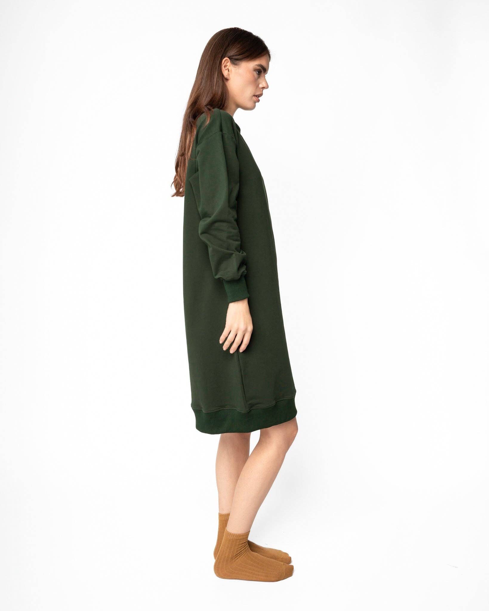 Recollection Brand - Wholesale Dress - Women's - Oversized Sweatshirt Dress24