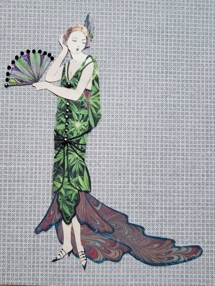 Marihuana mode kort 1 for engroshandel hos Erica DiPaolo Designs