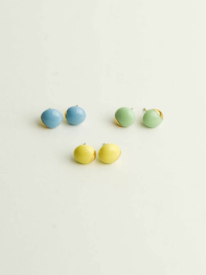 Keramikkugel-Ohrringe für den Großhandel von WE ARE CHIMMI