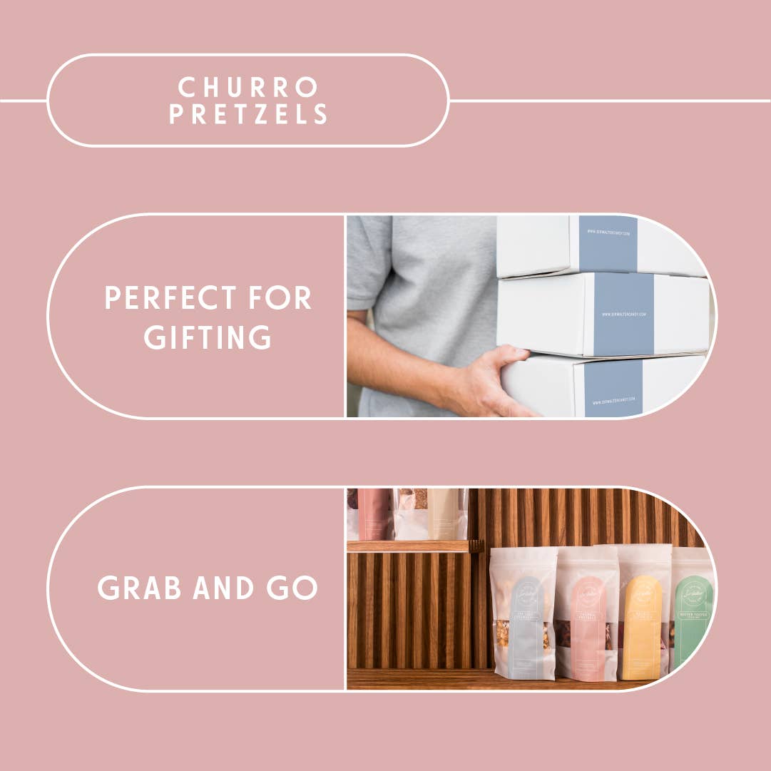 Sir Walter Candy Co. - Wholesale Pretzels - Churro Pretzels  - Hand Crafted4