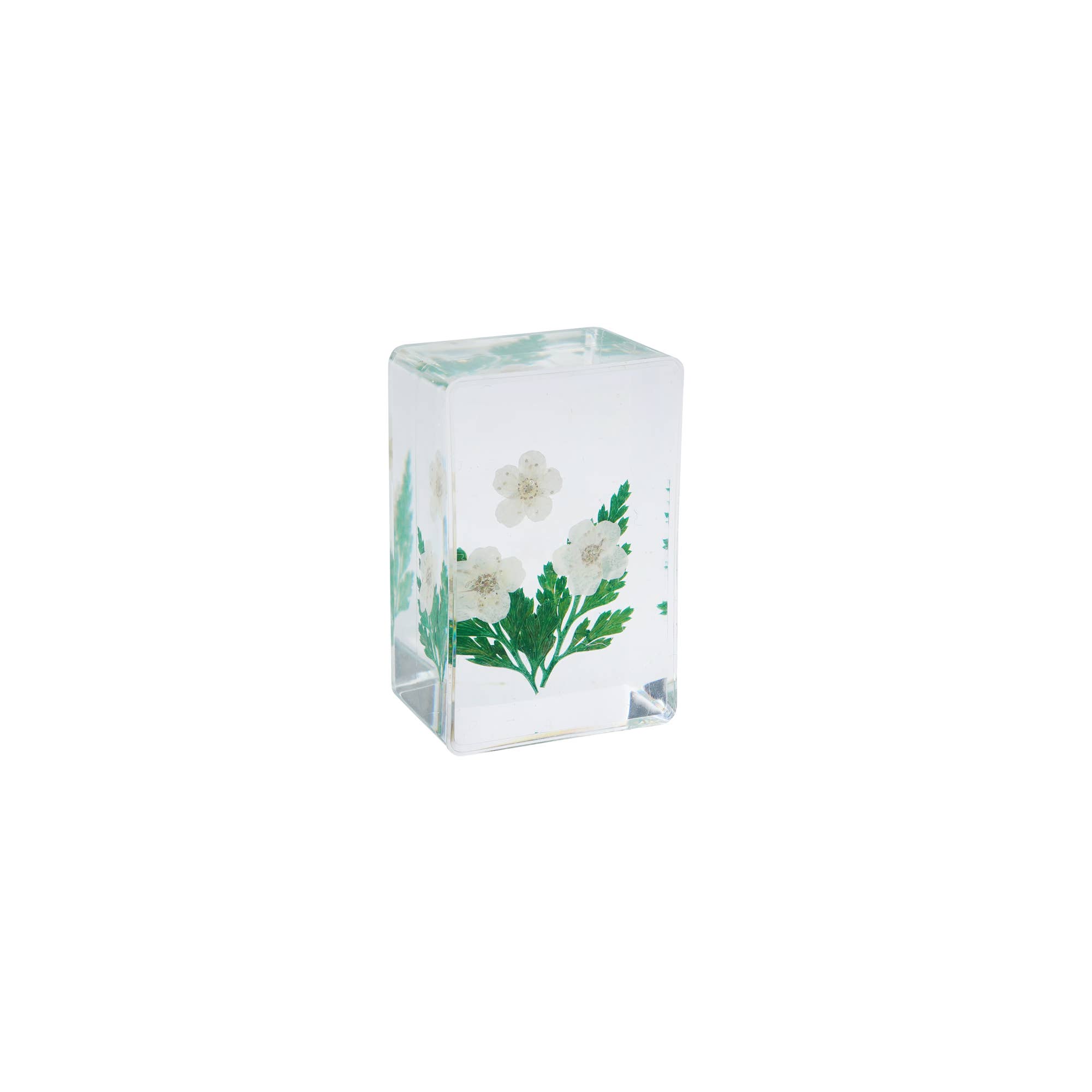 CGB Giftware – wholesale Ornament – The Flower Market 3 White Flowers In Resin Ornament 3