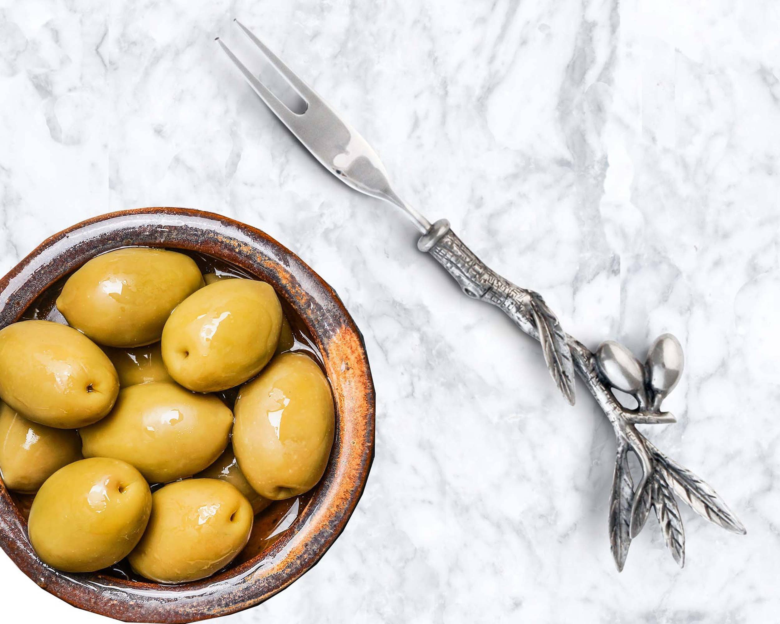 Vagabond House - Wholesale Serving Utensil - Olive Hors d'oeuvre Fork3