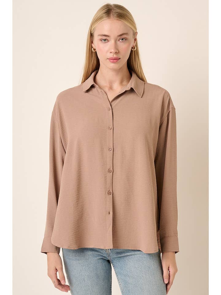 mittoshop - Wholesale Button Down Shirt - Women's - AIRFLOW BUTTON DOWN LONG SLEEVE SHIRT4