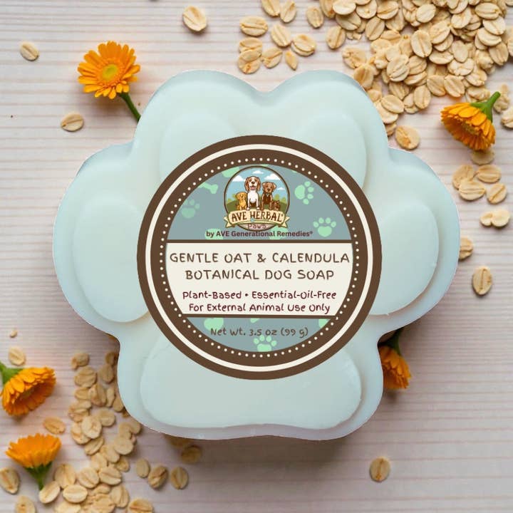 AVE Herbal Paws Oats & Calendula Soap for wholesale by PureLife Organic Inc