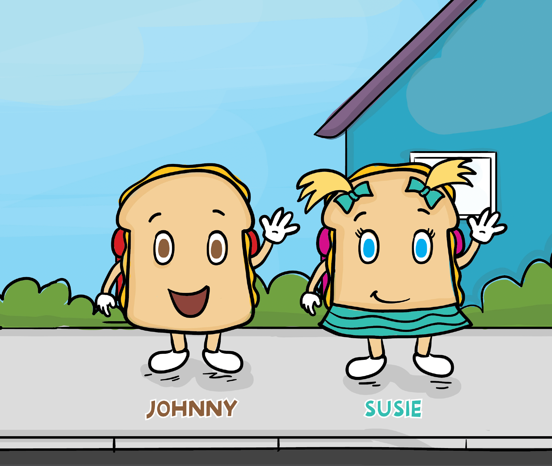 The Adventures of Susie & Johnny Grilled Cheese - Wholesale Early Reader Book (6-8) - Meet Susie & Johnny Grilled Cheese 8