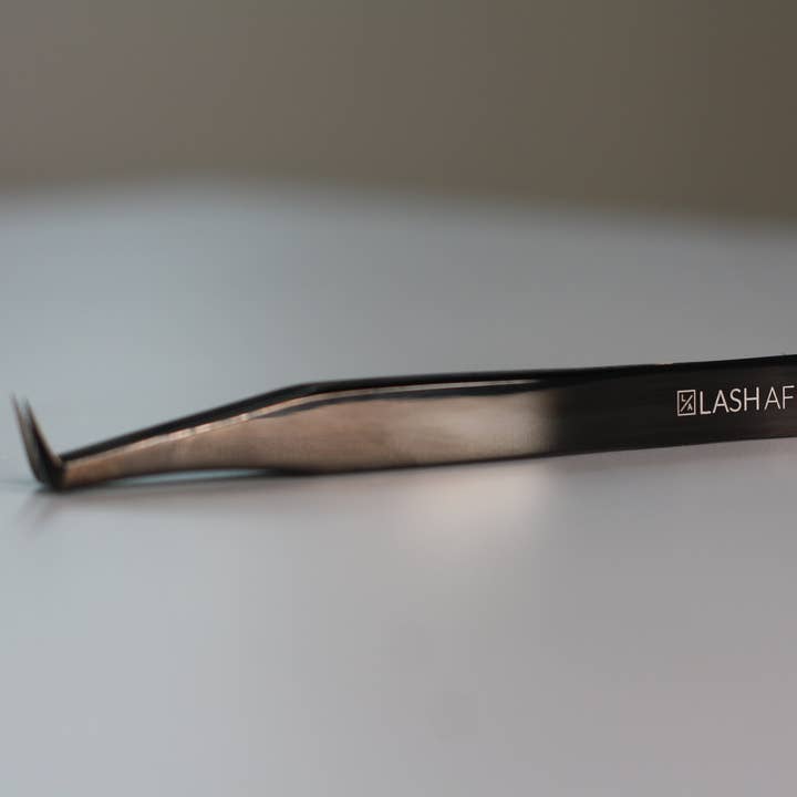 Lash Affair - Wholesale Tweezers - Booty Call | Ribbed + Matte Black3