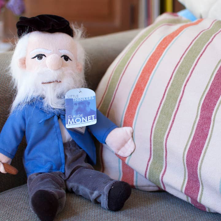 Unemployed Philosophers Guild - Wholesale Stuffed/Plush Toy - Kids & Baby - Claude Monet Little Thinker2