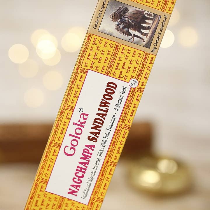 Ethike.eu - Wholesale Incense - Nag Champa Sandalwood - Goloka Twin Series0