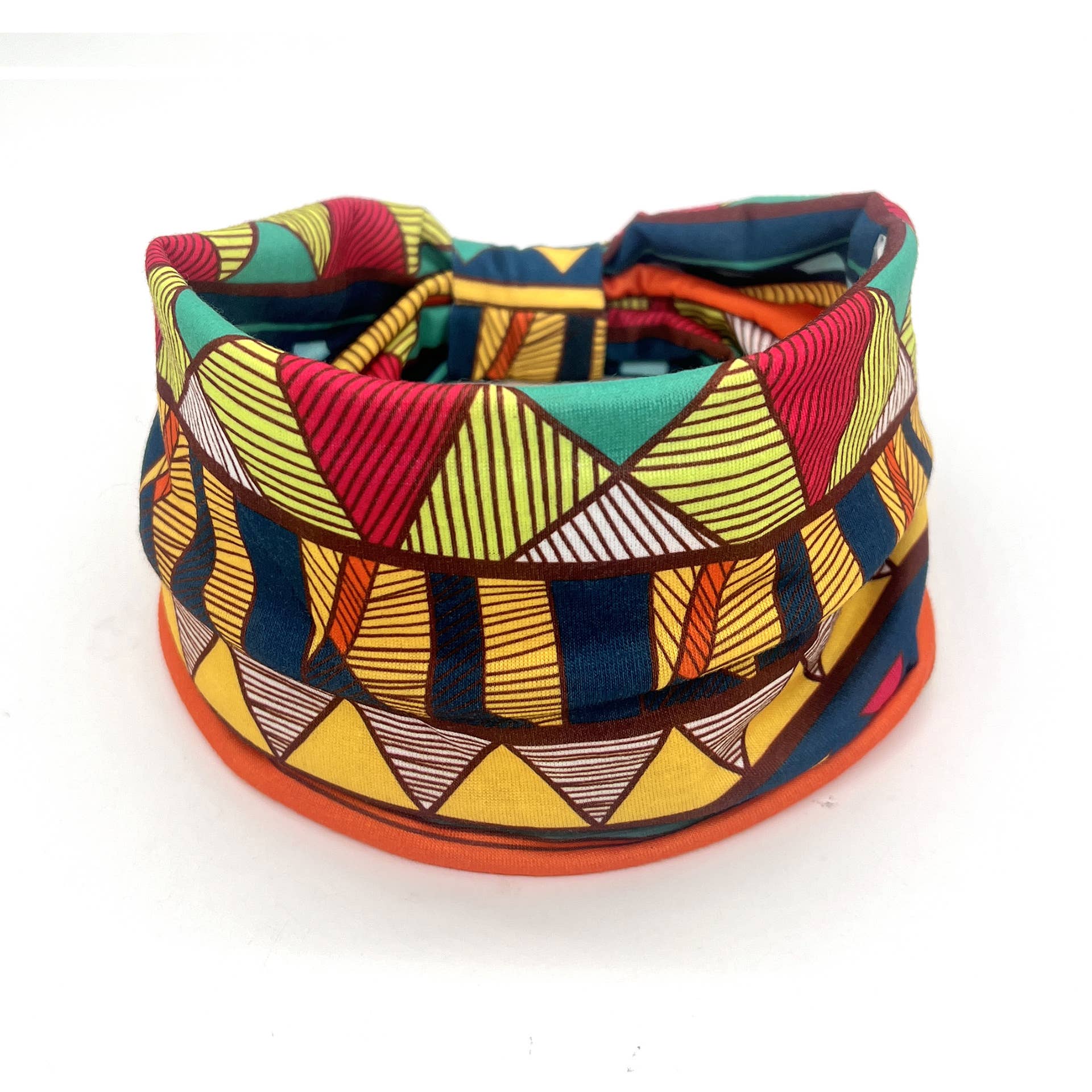 Tourtiwi – wholesale Fashion headband – women's – Colorful Ethnic Tribal Print Headband - Neck Scarf0