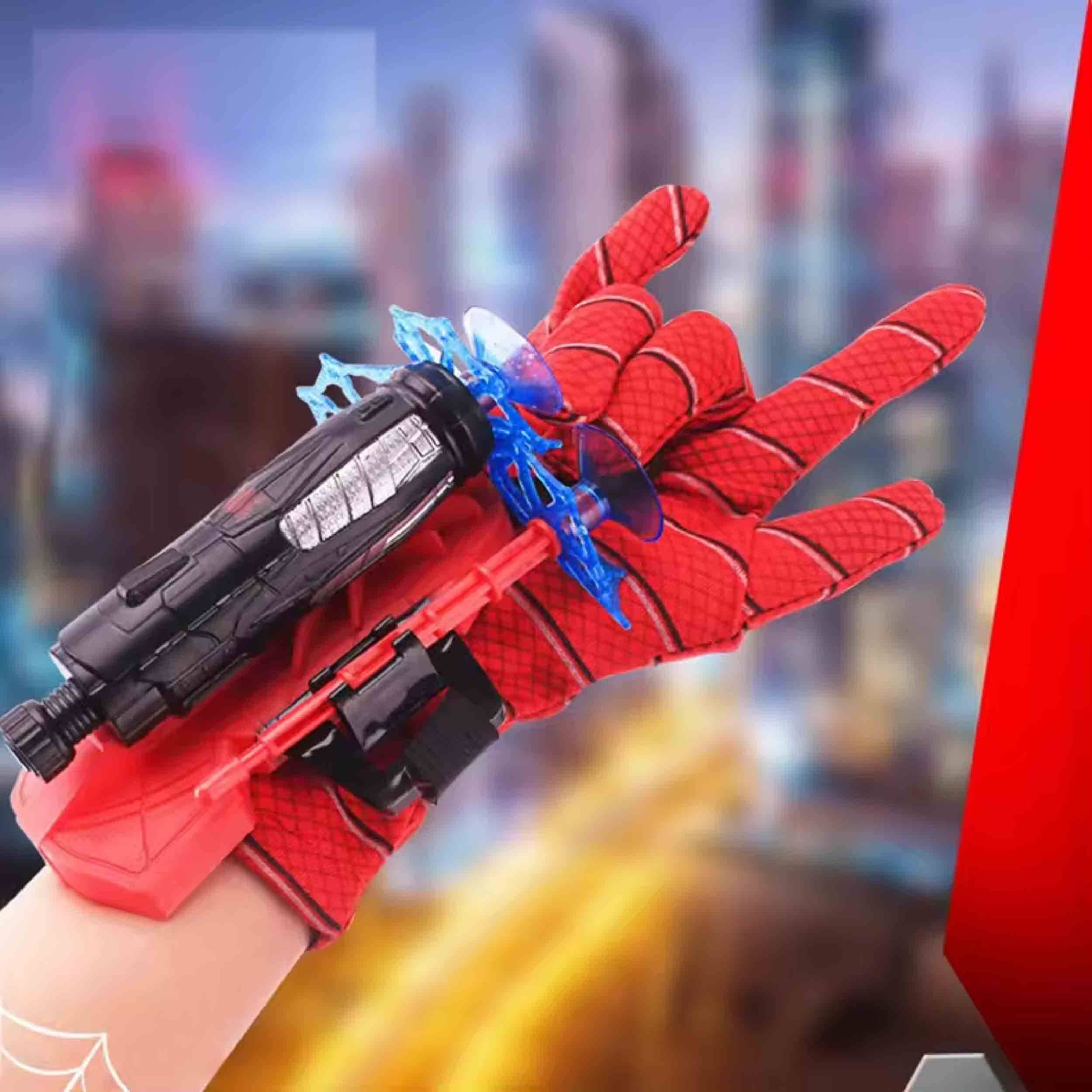 Toyarina - Vendita all'ingrosso Giocattolo classico - Bambini - Giocattolo da polso Super Hero con lanciatore di guanto - Rientro a scuola1