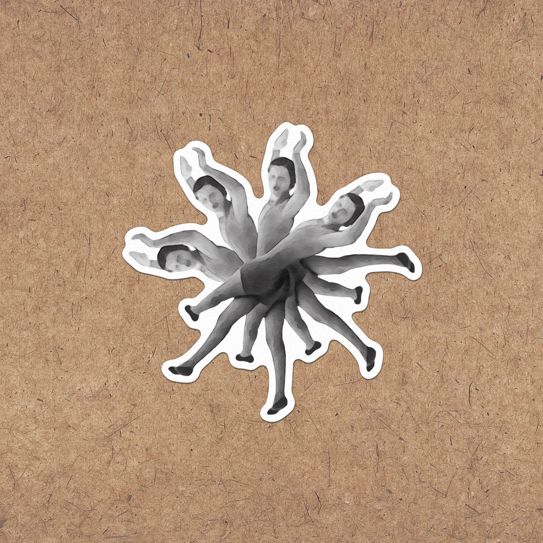 The Galek Sea - Wholesale Sticker - Over & Over & Over Sticker