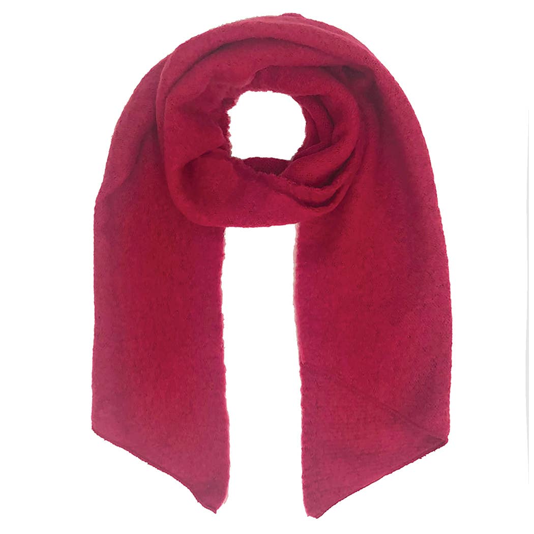 Fashion City - Wholesale Scarf - Women's - Women's Cozy Light Weight Solid Wrap Scarf3