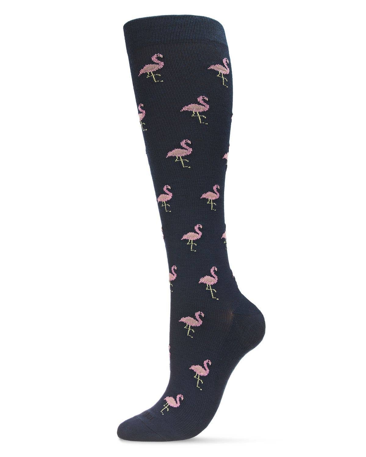 Infinity Classics International Inc. - Wholesale Sokken - Dames - Fancy Flamingo 8-15mmHg compressiekousen0