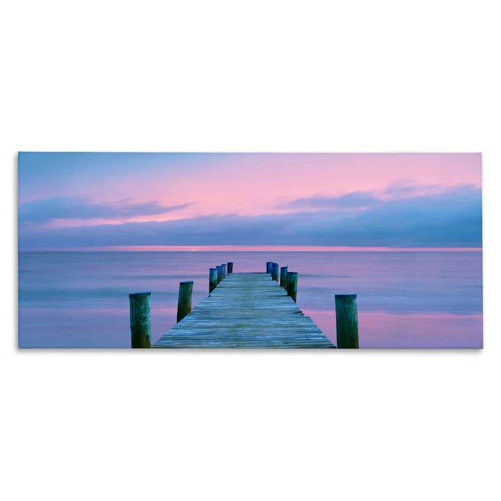 Stupell Industries - Wholesale Wall Sign - Dock at Sunset Horizon - Unframed Wall Art5