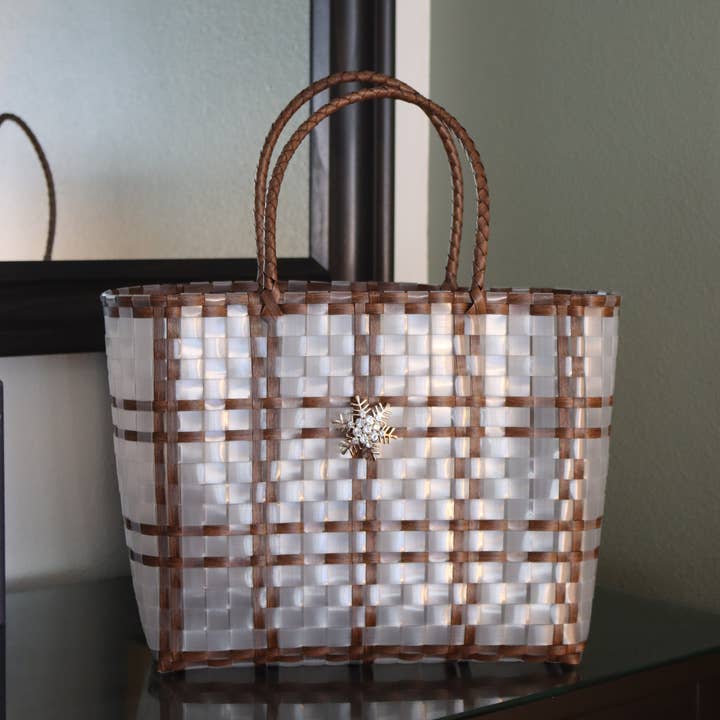 DrifWoo - Wholesale Gift Bag - Hand-Woven Christmas Gifts Basket Empty Holiday Gifts Tote9