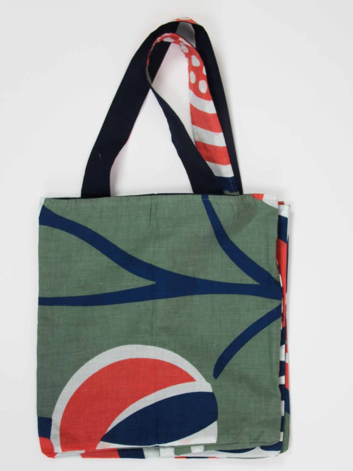 Saco de algodão reciclado Onirique Laranja por atacado de Les Belles Vagabondes