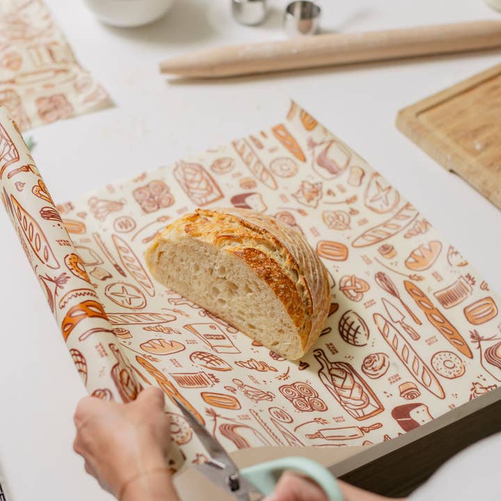 Bee's Wrap - Wholesale Food Storage Wrap/Bag - New! Bakery Lane - Cut-to-Size Roll5