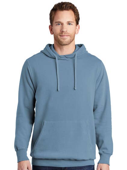 Print The Dream - Wholesale Hoodie - Men's - Port & Company Beach Wash Garment-Dyed Pullover Hooded 1
