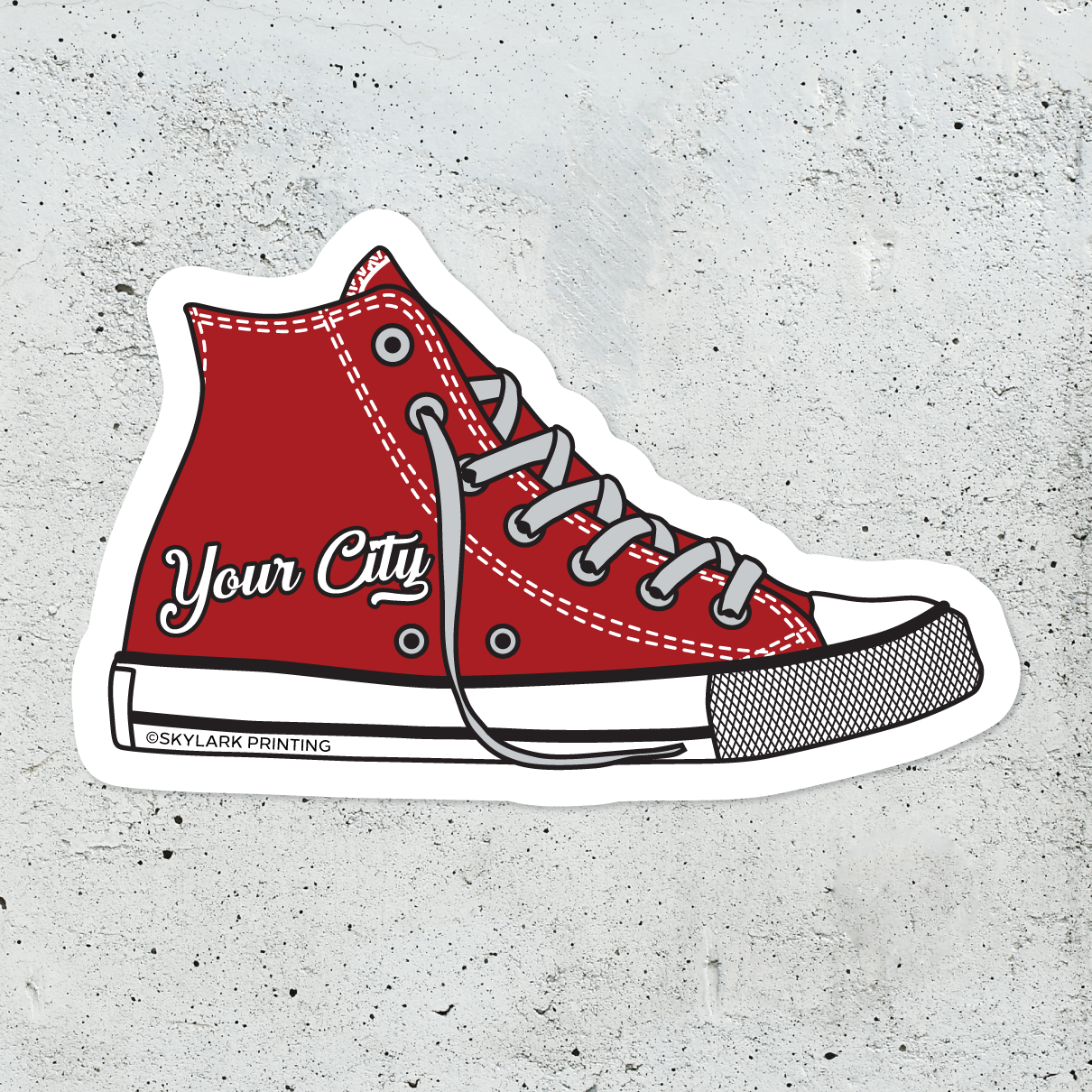 Skylark Printing - Wholesale Sticker - Custom Vintage High Top Shoe  Souvenir Sticker21