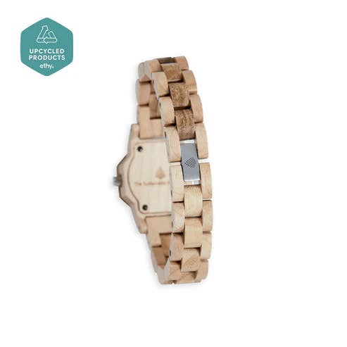The Sustainable Watch Company - Wholesale Wrist Watch - Women's - The Willow - Handmade Natural Wood Watch for Women - Vegan & Sustainable4