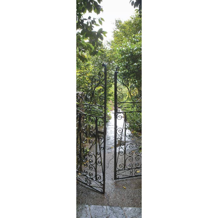 Card Bookmark - Gate And Path for wholesale by Leonard Smith