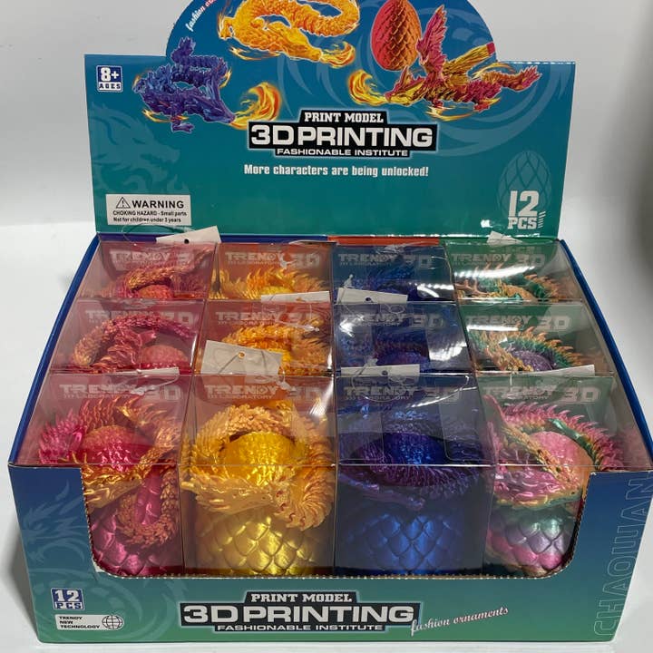 3D Printed Dragon Egg Toy for wholesale by K & S WHOLESALE INC