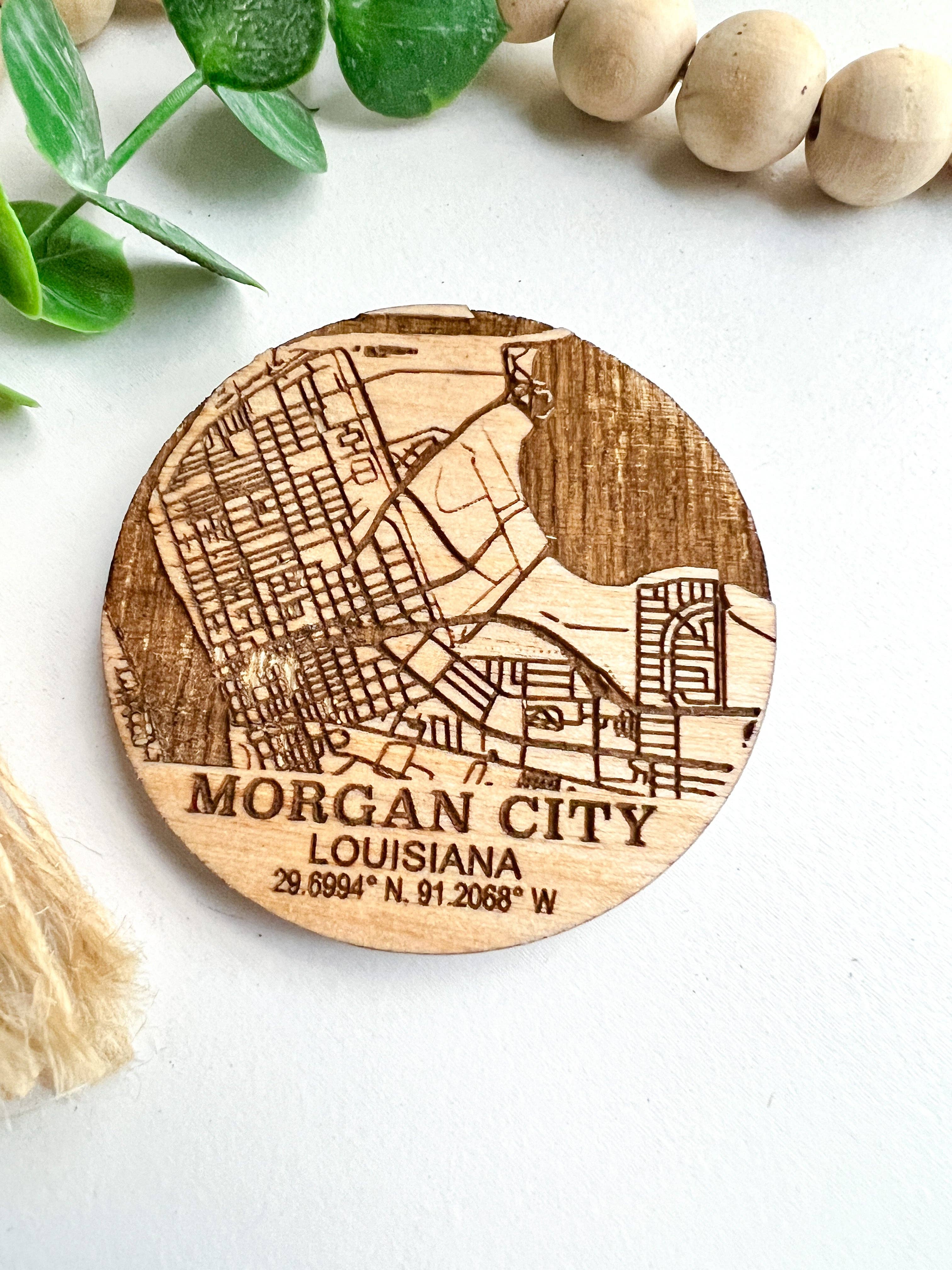 Geaux Magnolia – Großhandel Magnete – Benutzerdefinierter Magnet für Karten