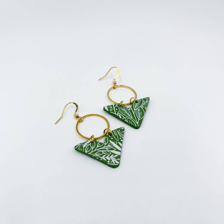 Wild Coho Clay - Wholesale Dangle Earrings - Botanical & Neutral Dangles 2