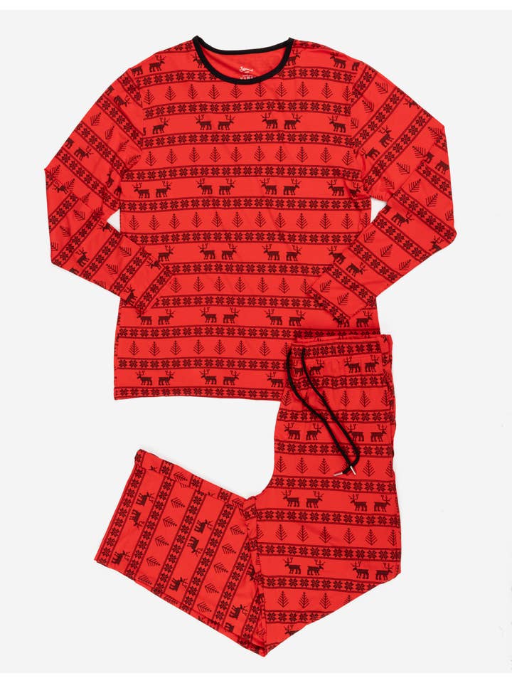 Leveret Pajamas – wholesale Sleepwear set – men's – Men's Bamboo Pajamas