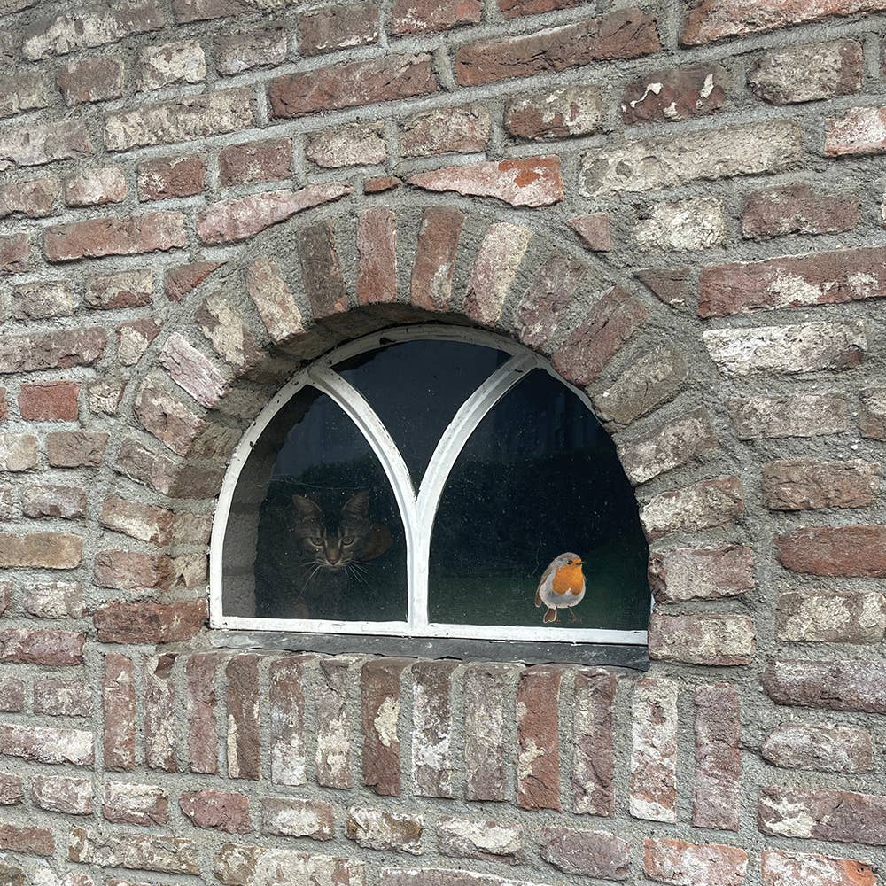 MYRTE - Wholesale Wall Decal/Stickers - Little Birds Mix Double-sided Window Sticker5