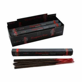 Varas de Incenso de Fogo Stamford Dragons por atacado de Crystal Magick Wholesale Ltd