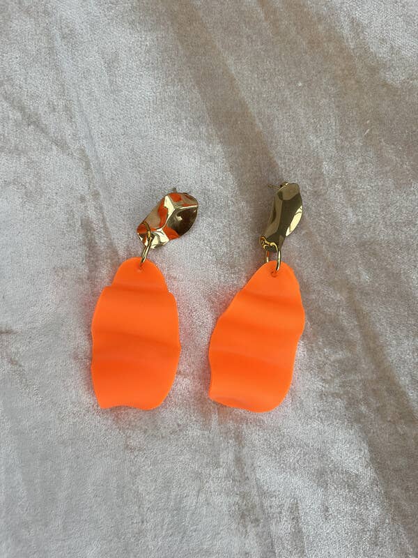 Jewelry By Elina Dahl - Wholesale Dangle Earrings - Earring wave exclusive neon.3