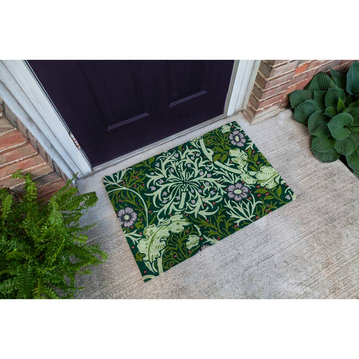 Entryways - Wholesale Door Mat - Victoria and Albert Museum Love in a Mist Coir Doormat1