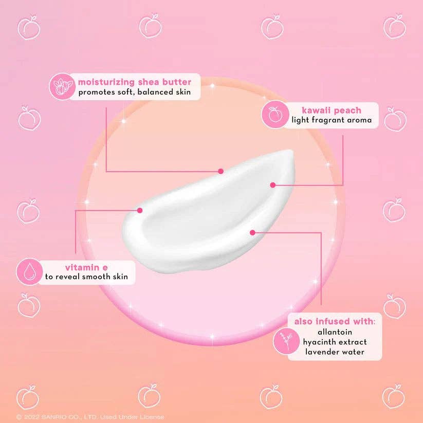 Crover - Wholesale Hand Cream/Lotion - Kawaii Peach Hand Cream – Hello Kitty2