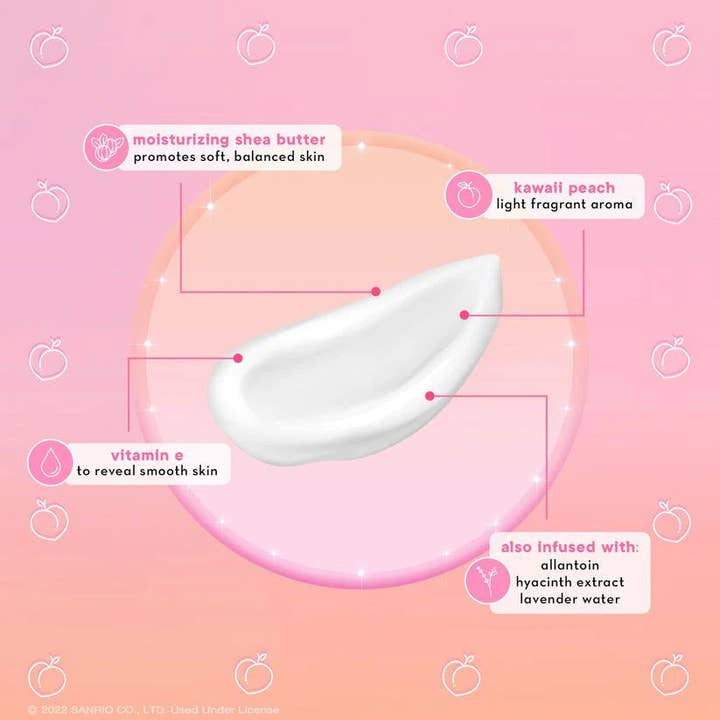 Crover - Wholesale Hand Cream/Lotion - Kawaii Peach Hand Cream – Hello Kitty2