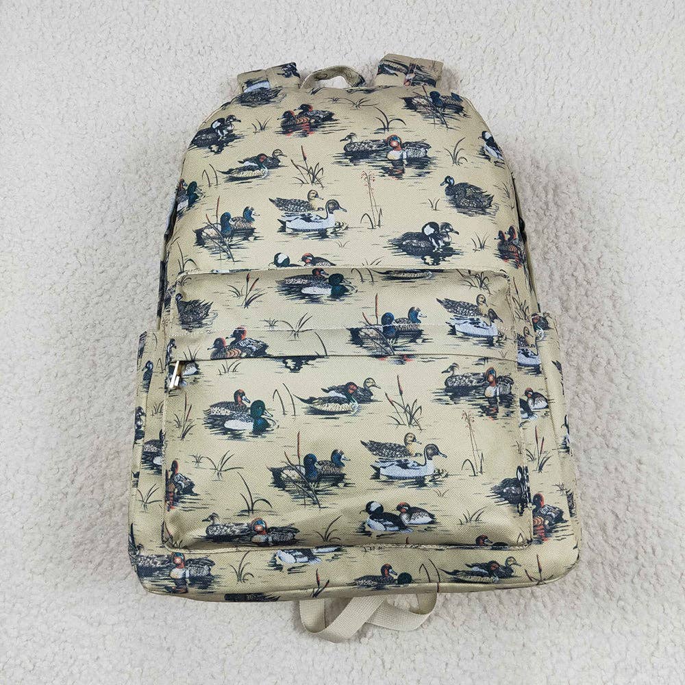 Aier Wholesale - Wholesale Backpack - Kids - Baby Kids Ducks Hunting Sibling Backpack Back Bags2