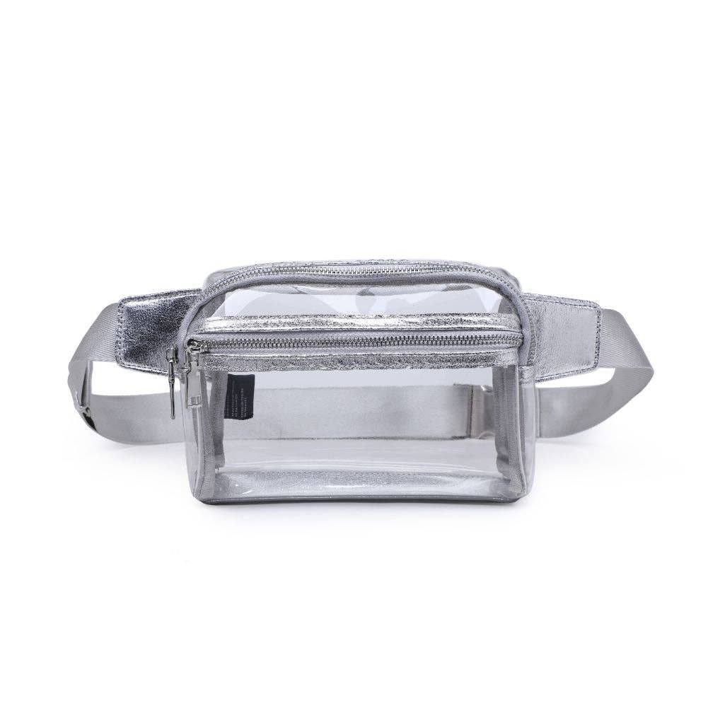 Urban Expressions – wholesale Midjeväska - Dam – Air Clear transparent midjeväska med två dragkedjefack7