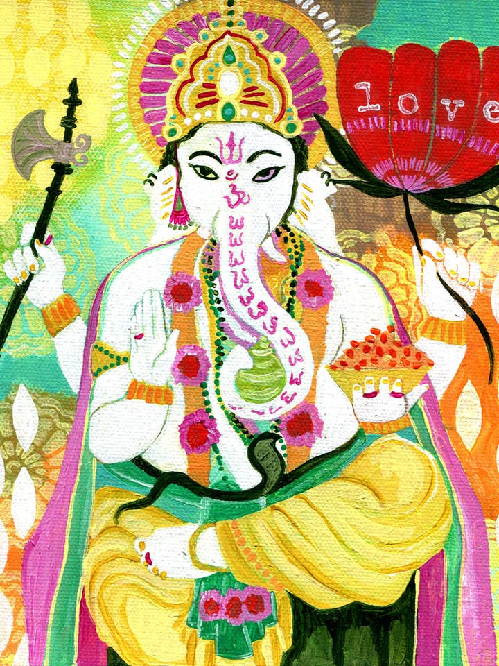 Print - Ganesh Av Kärlek för wholesale av Jessica Swift