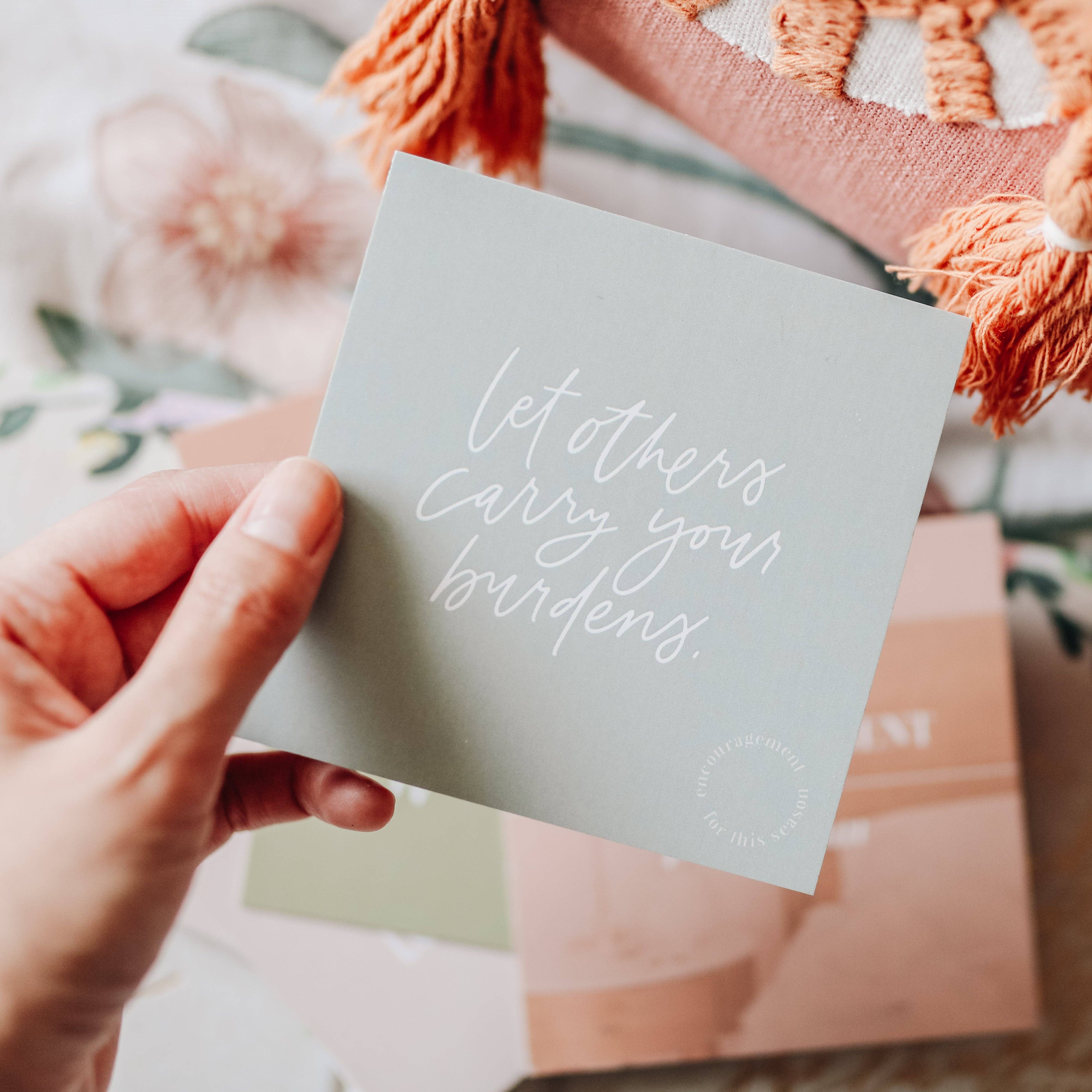 The Daily Grace Co - Wholesale Encouragement Card - Encouragement for Postpartum Verse Card Set1