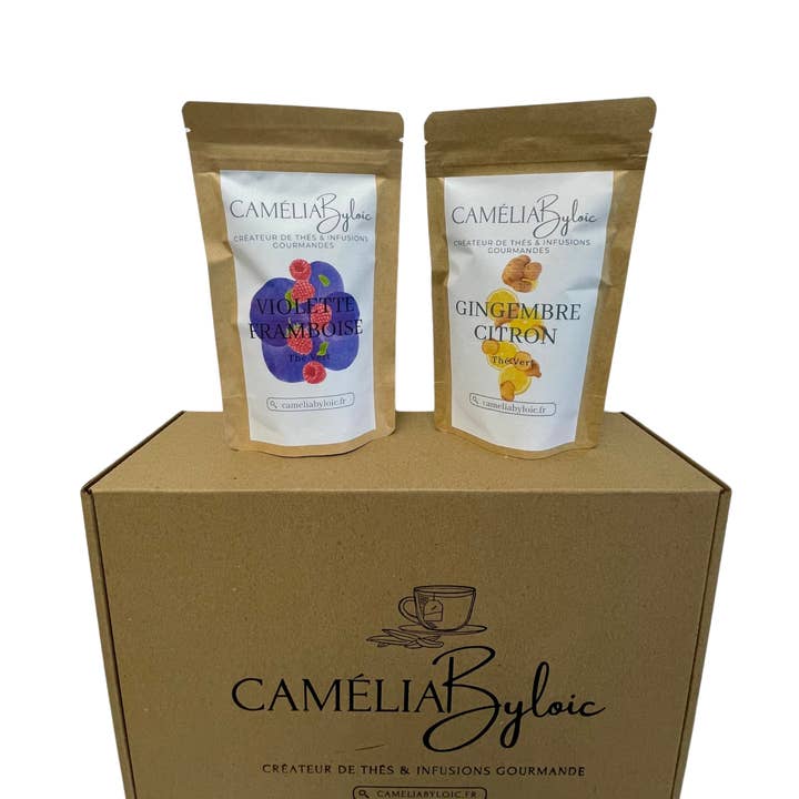Camélia by loic - Wholesale Tea Bags - Discover Our Point of Sale Starter Pack!1