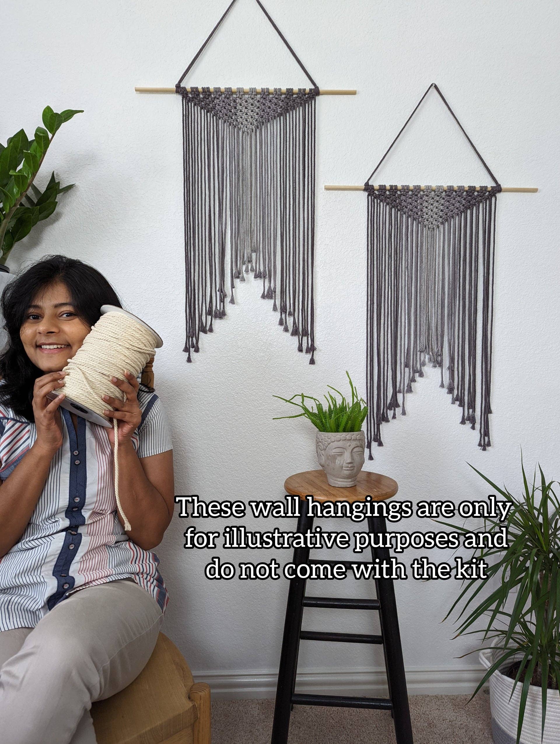 Handmade By Uruba - Wholesale DIY Craft Kit - DIY Beginners Macrame Kit & Step-by-Step guide 1