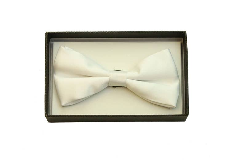 KBW Global Corp. - Vente Nœud papillon – homme - Nœud papillon blanc0